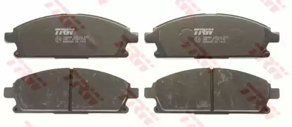 Klocki hamulcowe przód Nissan X-TRAIL TRW GDB3293