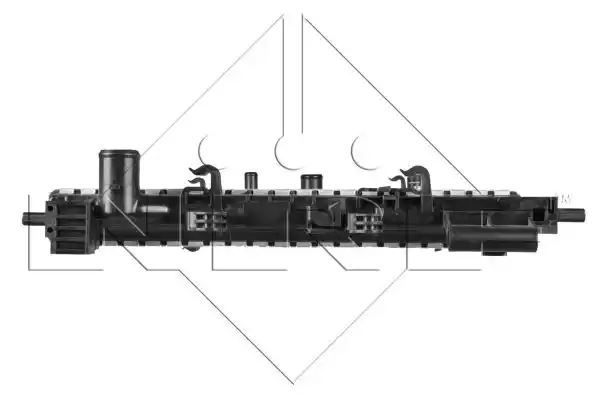 CHŁODNICA CHEVROLET AVEO 1.6 11- NRF 50476