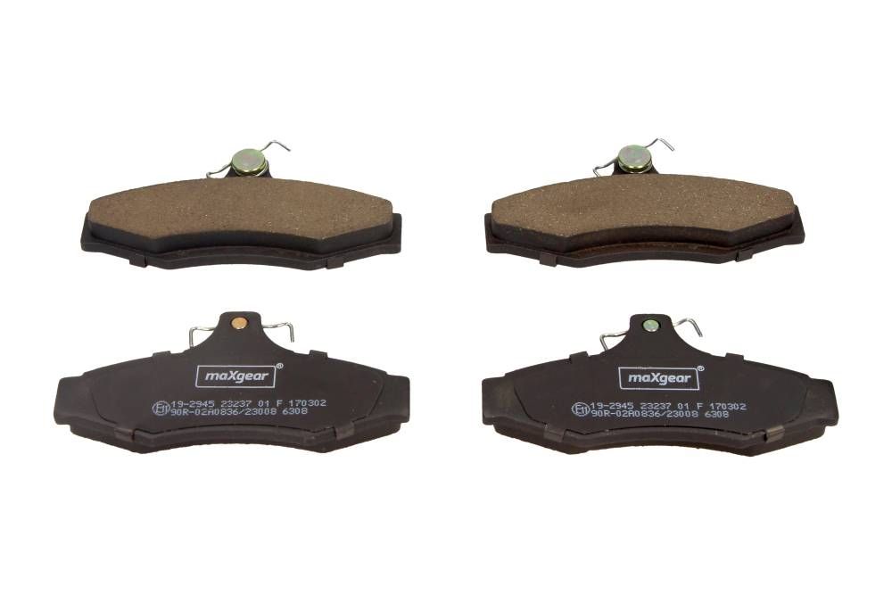 KLOCKI HAMULCOWE TYŁ DAEWOO MUSSO KORANDO NUBIRA LEGANZA MaXgear 19-2945