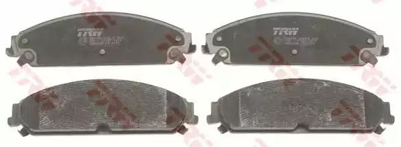 Klocki hamulcowe przód Chrysler 300C TRW GDB4134