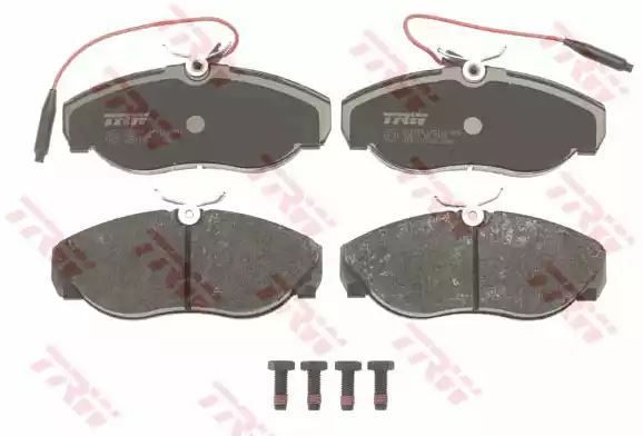 Klocki hamulcowe przód Fiat DUCATO 94- 10 14 TRW GDB1105