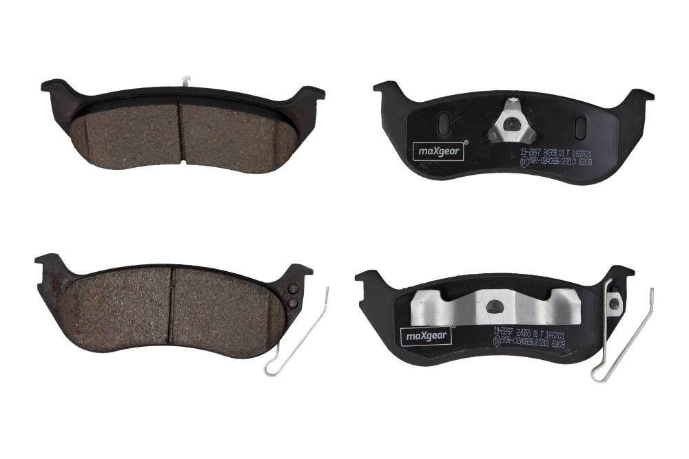 KLOCKI HAMULCOWE TYŁ JEEP CHEROKEE 01- MaXgear 19-2897