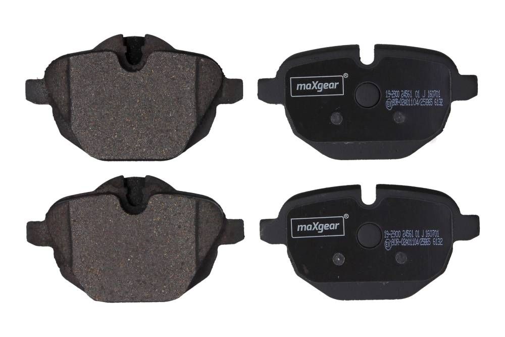 KLOCKI HAMULCOWE TYŁ BMW F10 F11 520-530 10- F25 X3 10- MaXgear 19-2900