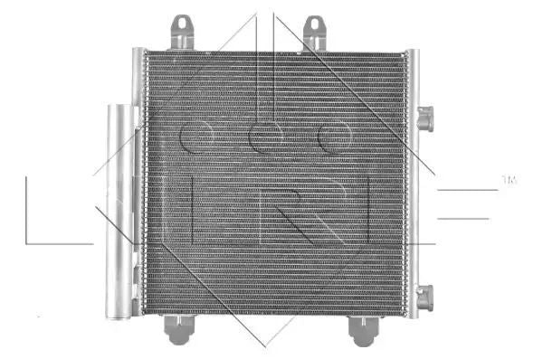 Chłodnica skraplacz klimatyzacji Citroen C1 14- NRF 350231