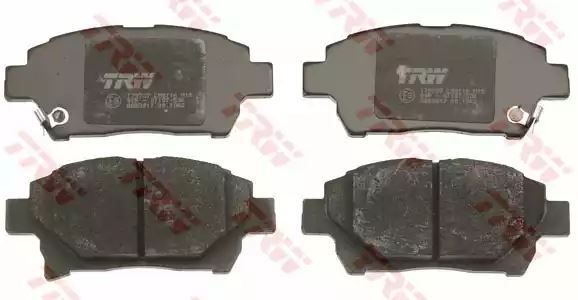 Klocki hamulcowe przód Toyota COROLLA YARIS TRW GDB3317