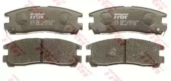 Klocki hamulcowe tył Mitsubishi GALANT 92- TRW GDB1023