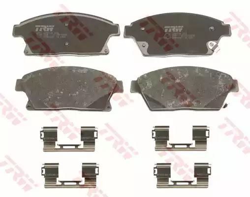 Klocki hamulcowe przód Opel ASTRA J 09- ZAFIRA C 11- TARCZA 300MM TRW GDB1847