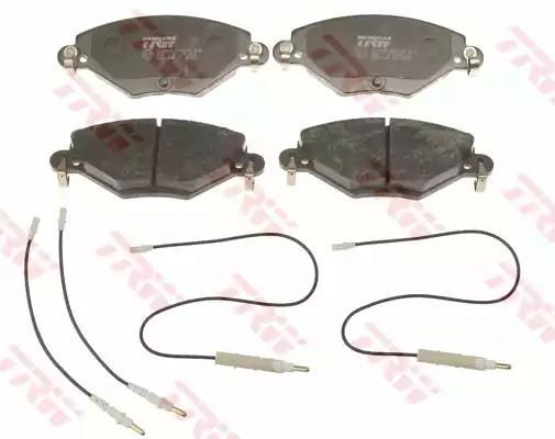 Klocki hamulcowe przód Citroen C5 01- z czujnikiem TRW GDB1448