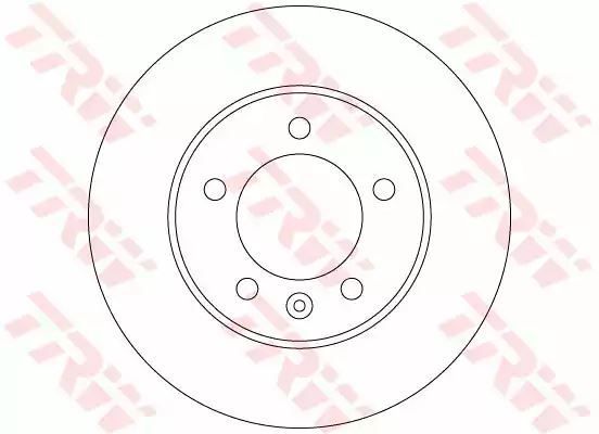 TARCZA HAM. NISSAN T. NV400 2,3 DCI 11-16 TRW DF6179