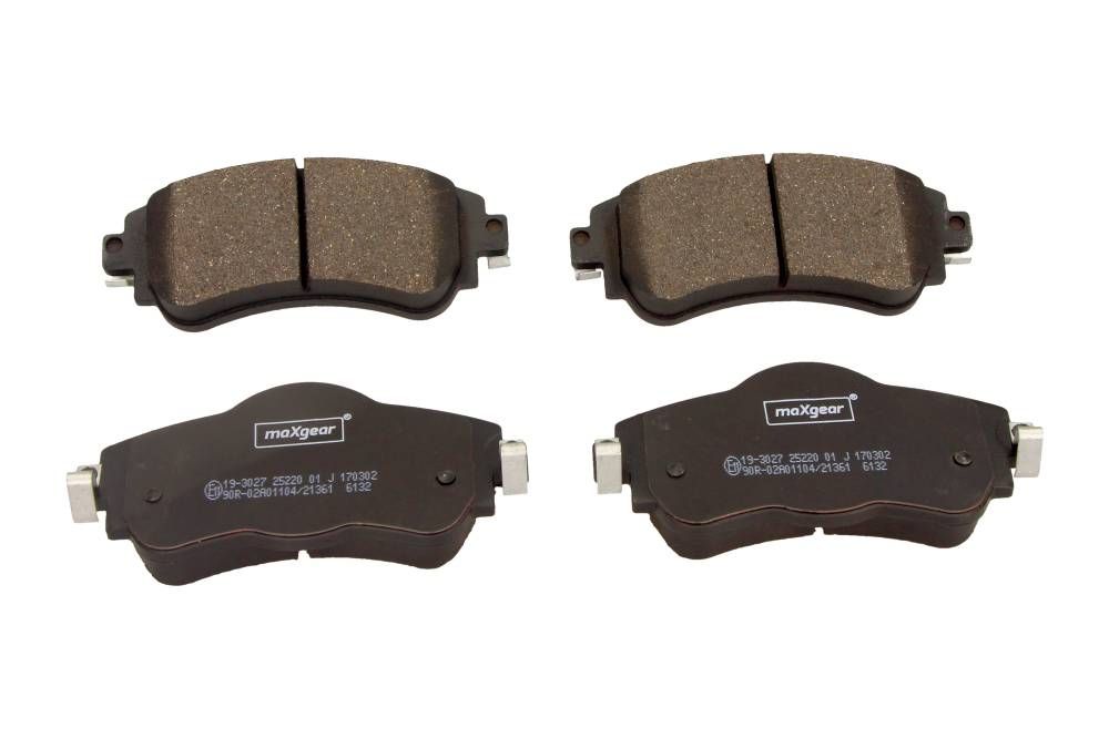 KLOCKI HAMULCOWE CITROEN C4 1,2-1,6 09- MaXgear 19-3027