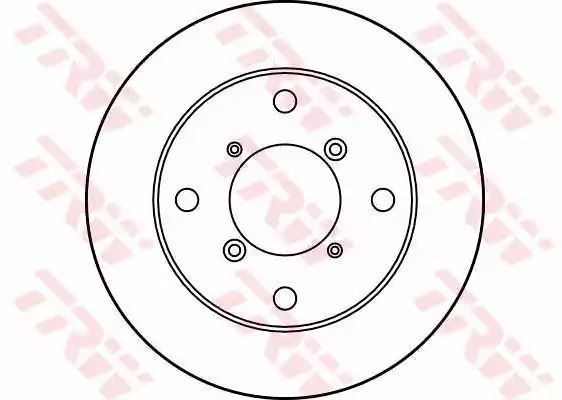 Tarcza hamulcowa przód Suzuki SWIFT TRW DF3032