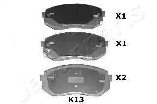 KLOCKI HAM. KIA P. SPORTAGE 1,6-2,0 10-/I40/IX35 Japan Parts PPK13AF