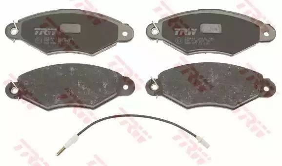 Klocki hamulcowe przód Renault KANGOO 97- XSARA 206 TRW GDB1402