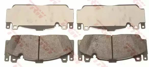 Klocki hamulcowe przód BMW 5 11- 6 12- WERSJA M5 M6 209,6x86,7x20,5 TRW GDB2020