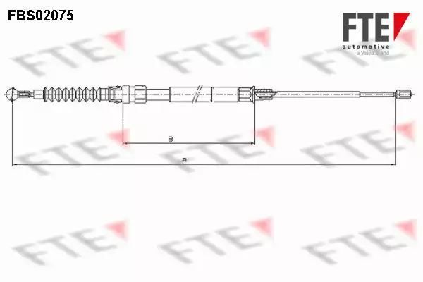 LINKA HAM. RĘCZ. VW T. GOLF 5/6/PLUS 03- LE/PR FTE FBS02075