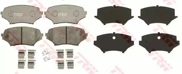 Klocki hamulcowe przód Mazda MX-5 1,8-2,0 05- TRW GDB3401