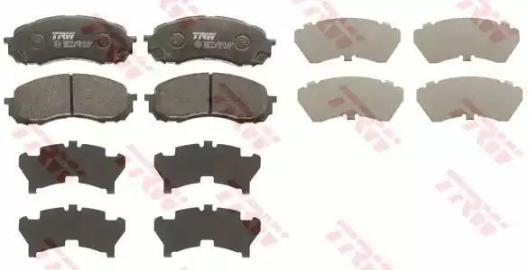 Klocki hamulcowe przód Subaru IMPREZA 02- 1,5 1,6 TRW GDB3469