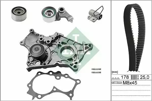 ZESTAW ROZRZĄDU TOYOTA AVENSIS 1. 9 D 02-/ COROLLA 2. 0 D-4D 00- INA 530054330