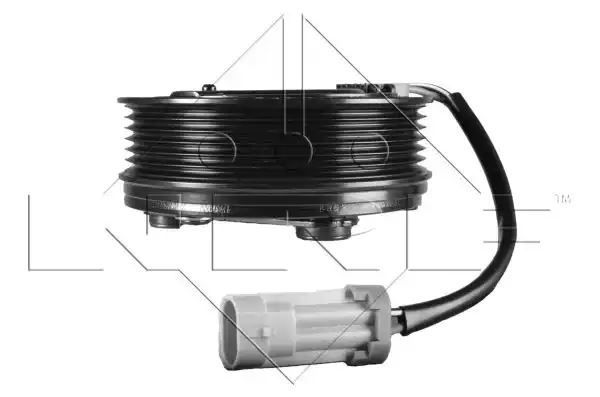 SPRZĘGŁO KOMPRESORA KLIMATYZACJI SANDEN SD6V12 6PK/105MM 12V OPEL ASTRA G  98- NRF 380013