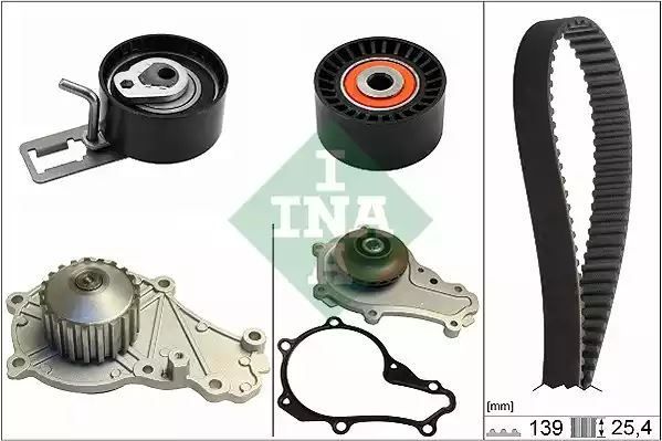 ZESTAW ROZRZĄDU PEUGEOT 1,4HDI/CITROEN/FORD 06- INA 530057730