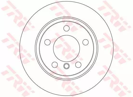 Tarcza hamulcowa tył MINI COUNTRYMAN PACEMAN 10- TRW DF6353