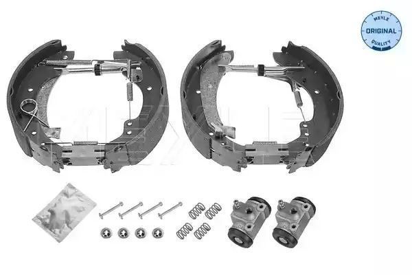 ZESTAW SZCZĘK HAMULCOWYCH CITROEN JUMPER 1,9-2,8 HDI 94-02 Z CYLINDERKAMI MEYLE 2145330030