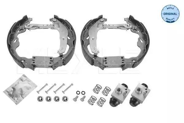 ZESTAW SZCZĘK HAMULCOWYCH PEUGEOT 107 1,0/1,4 HDI 05-14 KPL. Z CYLINDERKAMI MEYLE 11145330036