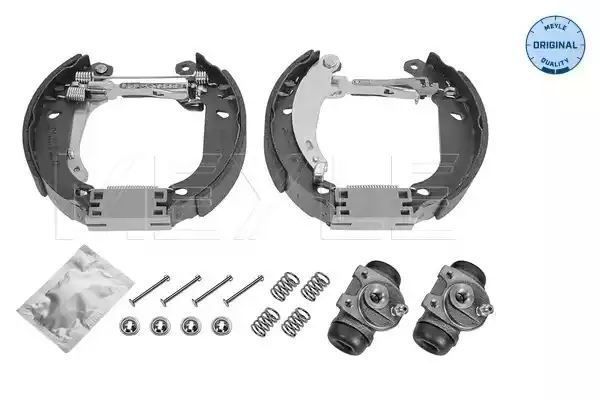 ZESTAW SZCZĘK HAMULCOWYCH PEUGEOT 206 98-13 Z CYLINDERKAMI MEYLE 11145330037
