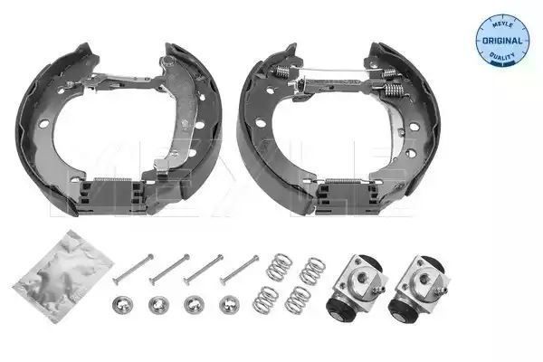 ZESTAW SZCZĘK HAMULCOWYCH NISSAN KUBISTAR 1,2-1,6 16V 03- Z CYLINDERKAMI MEYLE 16145330019