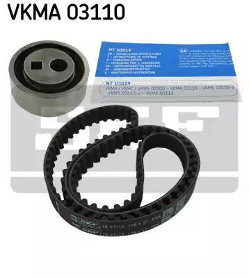Zestaw paska rozrządu Peugeot 106 205 306 309 1,3-1, SKF VKMA03110