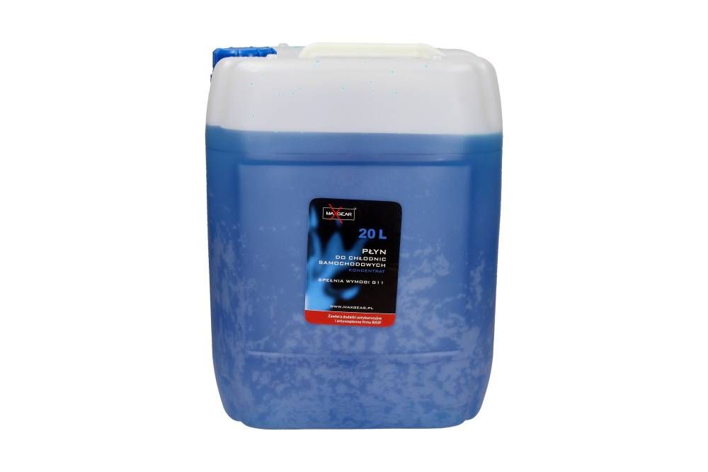 PŁYN DO CHŁODNIC 20L KONC. (NIEBIESKI) G11 NA DODATKACH BASF MaXgear 36-0056