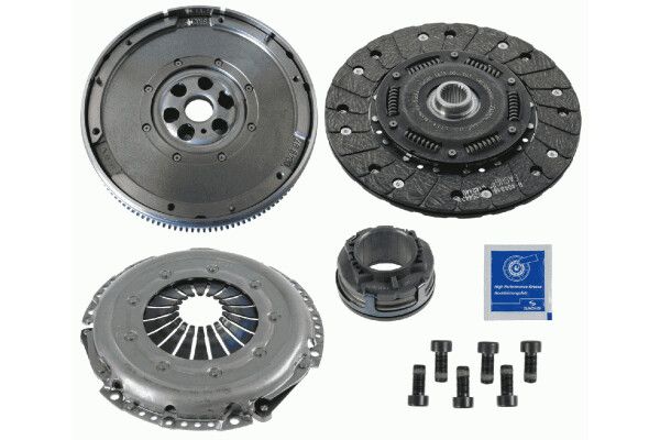 SPRZĘGŁO KPL. VW PASSAT/A4/A6  1,9TDI 95-01 DMF Sachs 2290601045