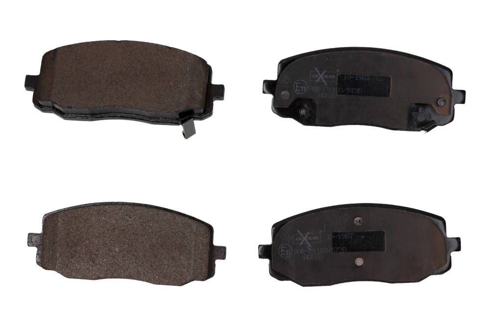 KLOCKI HAMULCOWE PRZÓD KIA PICANTO 04- MaXgear 19-1987
