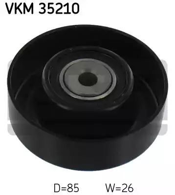 ROLKA PASKA WIELOROWK. OPEL 3,0 CDTI REN/SAAB SKF VKM35210