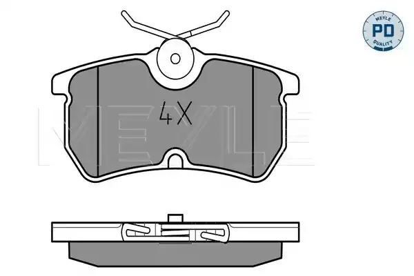 KLOCKI HAMULCOWE TYŁ FORD FOCUS 1,4-2,0 10/98- MEYLE 0252335314/PD