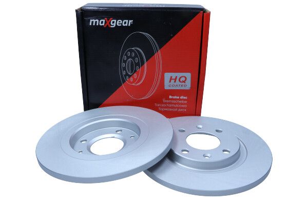 TARCZA HAMULCOWA PRZÓD CITROEN BERLINGO PARTNER 96-/C2 C3 Z POWŁOKĄ ANTYKOROZYJNĄ MaXgear 19-0843MAX