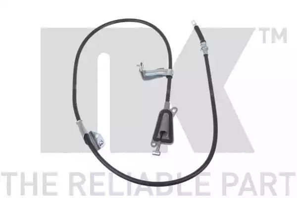 Linka hamulca ręcznego Nissan ALMERA 00- LE tył  1650 1495  NK Autoparts 902299