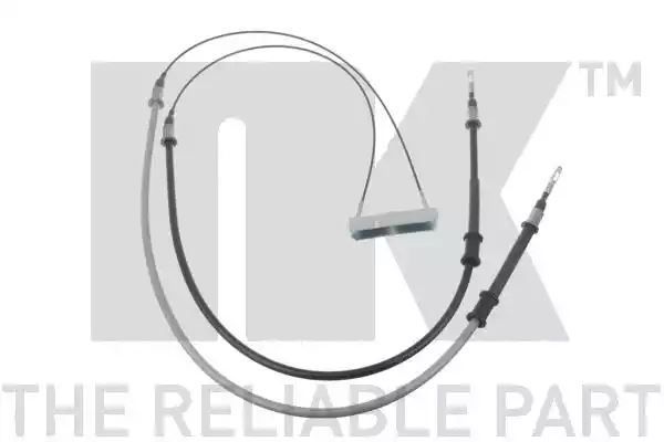 Linka hamulca ręcznego Opel OMEGA 86-03 LE PR tył  1545 1515  NK Autoparts 903669