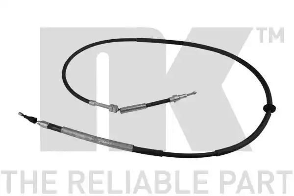 Linka hamulca ręcznego A4 95-01 LE PR tył HAM. TARCZOWE  1812 1640  NK Autoparts 904775