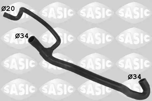 Wąż przewód chłodnicy Opel VECTRA B SASIC 3406345
