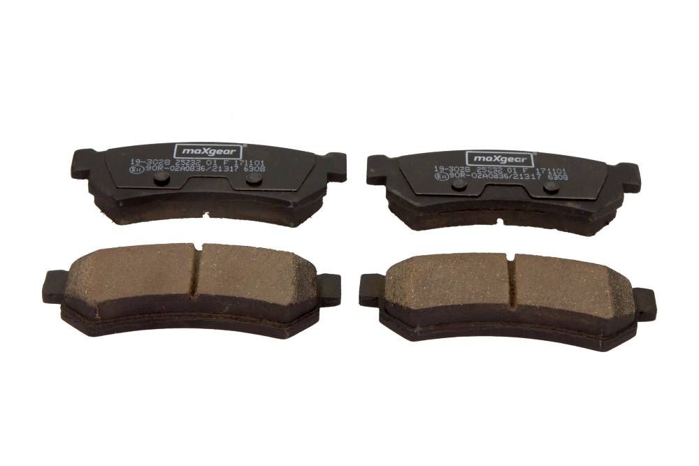 KLOCKI HAMULCOWE TYŁ CHEVROLET LACETTI NUBIRA 07- MaXgear 19-3028