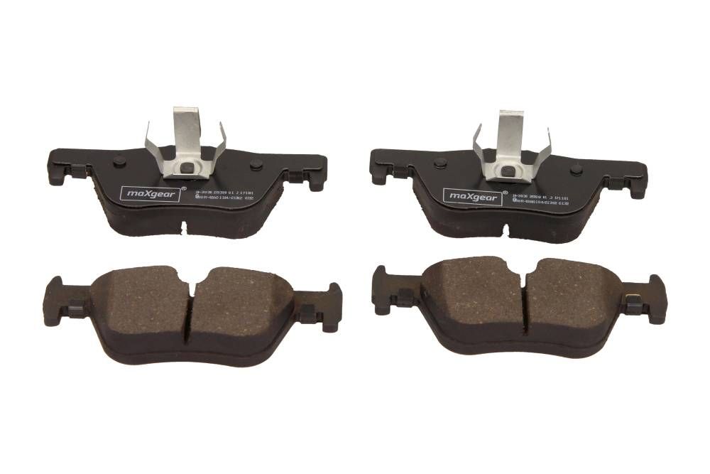 KLOCKI HAMULCOWE TYŁ BMW F30 316-328 F20 114-125 F32 420-428 MaXgear 19-3030