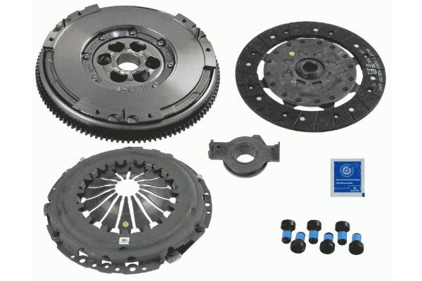 SPRZĘGŁO KPL. FIAT BRAVA/BRAVO/DOBLO/MAREA/STILO 1,9 JTD 98- DMF Sachs 2290601078