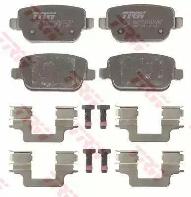 Klocki hamulcowe tył Ford MONDEO 07- GALAXY KUGA TRW GDB1708