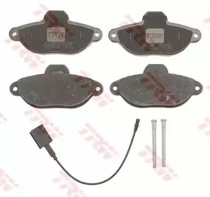 Klocki hamulcowe przód Fiat PUNTO Seicento 500 KA 1 CZUJNIK TRW GDB1745