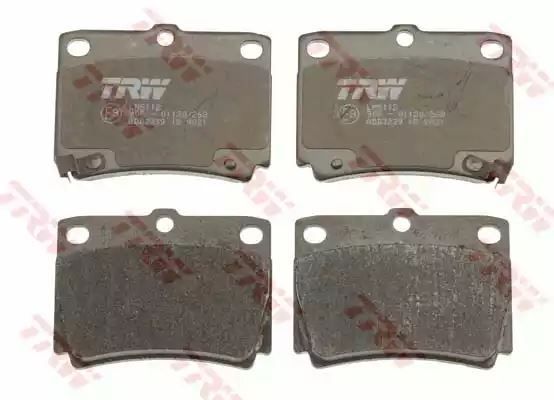 Klocki hamulcowe tył Mitsubishi PAJE TRW GDB3239