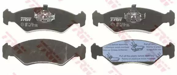 Klocki hamulcowe przód Ford FIESTA -95 TRW GDB953