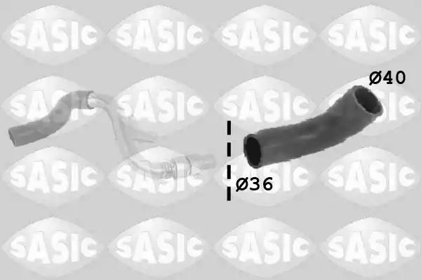 PRZEWÓD INTERCOOLERA FORD FOCUS II/C-MAX 1,8TDCI (KRÓTKI) SASIC 3336067