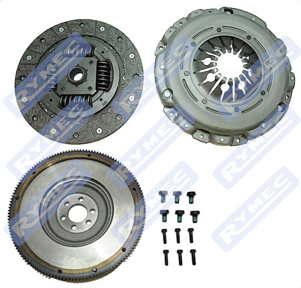 SPRZĘGŁO VW CADDY/JETTA/PASSAT/TOURAN 1,9-2,0 TDI 04- Z KOŁEM ZAMACHOWYM RYMEC SF1043