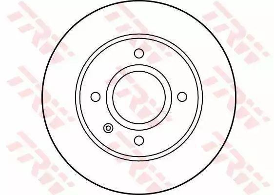 Tarcza hamulcowa przód Ford ESCORSAT TRW DF1658
